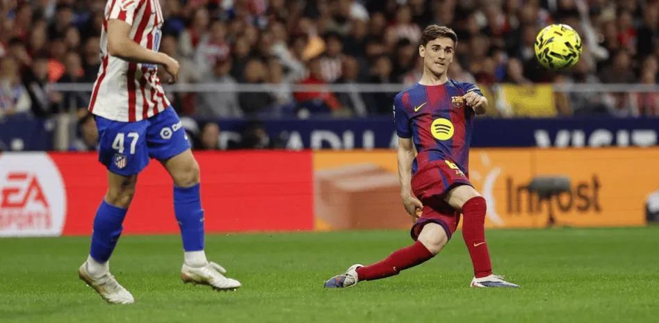 世体：加维近一年没踢欧冠了，但巴萨相信他能发挥重要作用